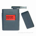 3-digit Display Breathalyzer with Clock Function, Use Mouthpiece, Digital Display with Red Backlight